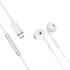 ACEFAST L7 USB-C Semi In-Ear Wired Earphones USB-C Headphones with Microphone for Mobile Phones / Tablets - White